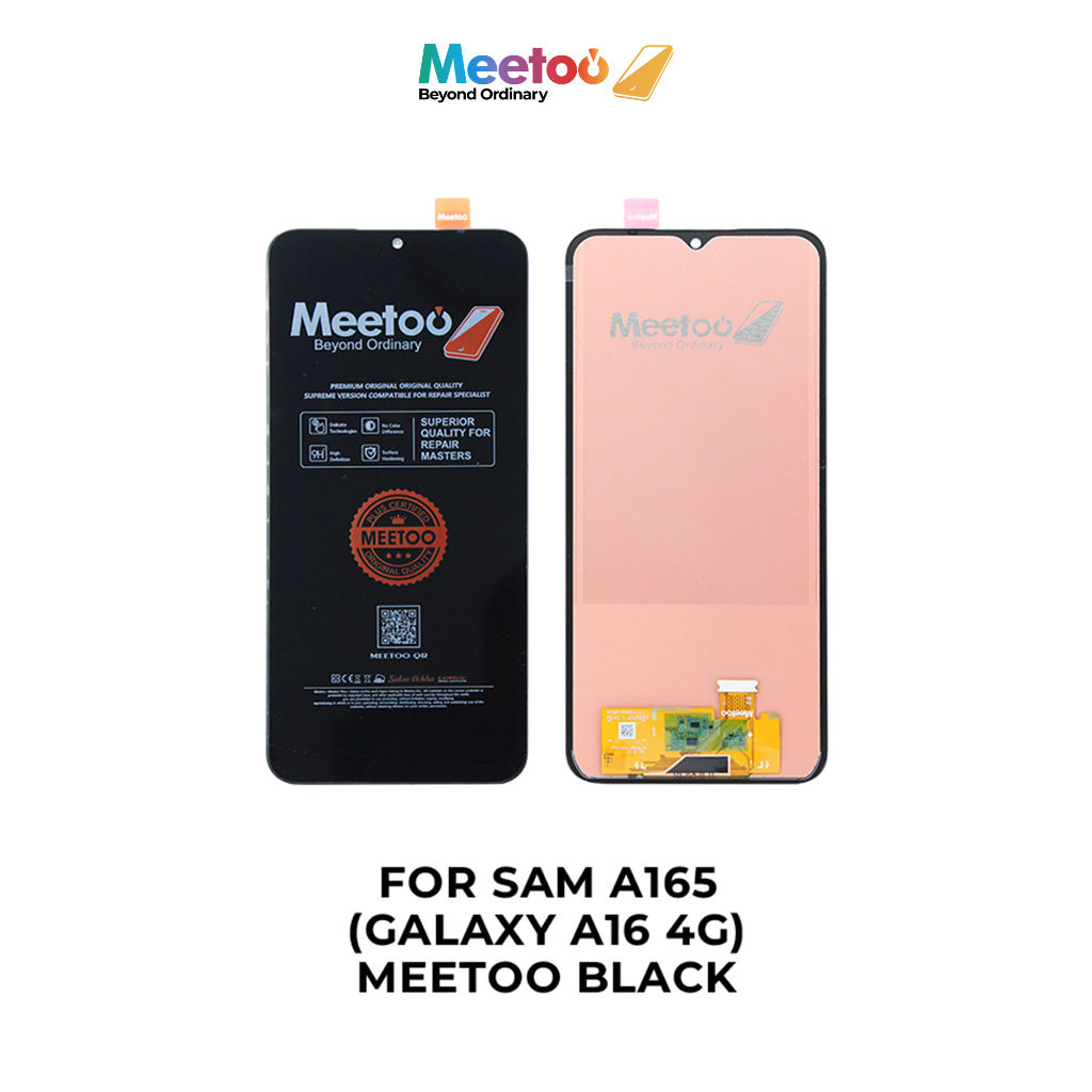 LCD  Touchscreen Untuk SAMSUNG A165/A166 (GALAXY A16 4G/A16 5G) BLACK MEETOO