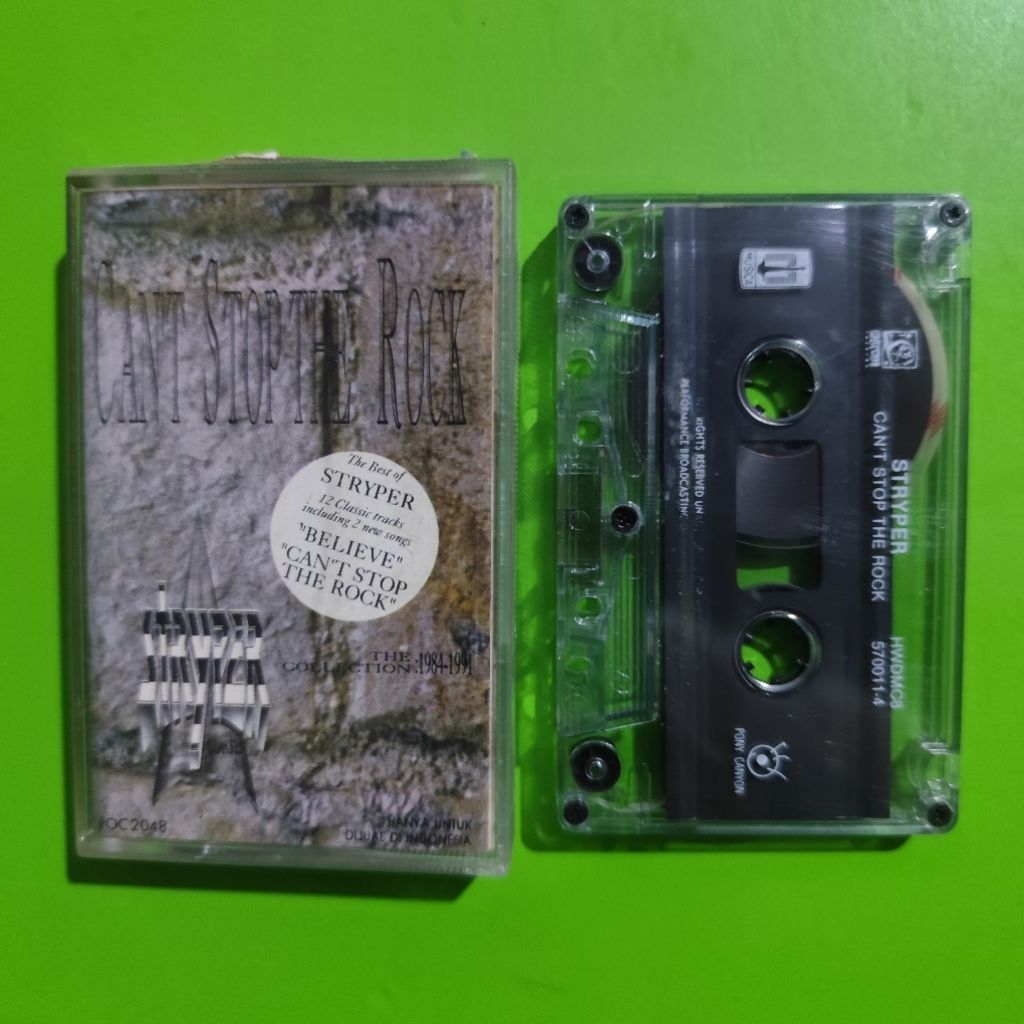 Kaset STRYPER Can't Stop The Rock