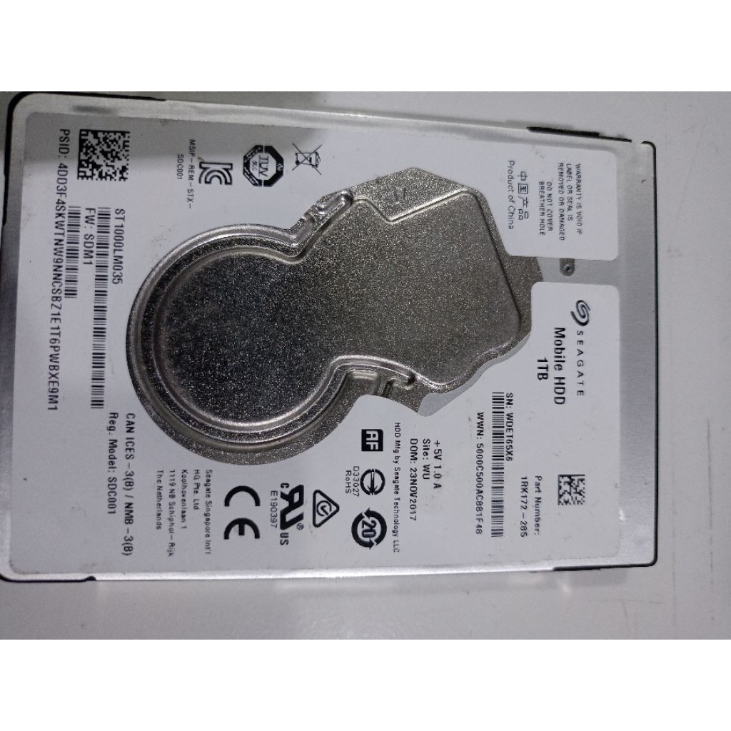 Hardisk HDD Laptop second 320gb 500gb 1tb