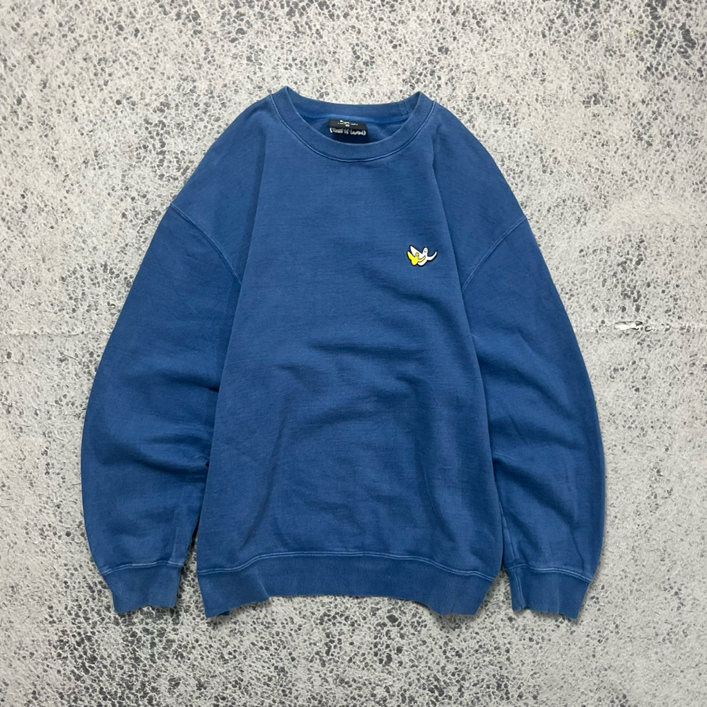 Mark Gonzales Embroidery Double Logo Crewneck Sizs XL