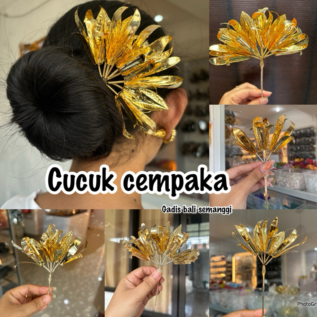 cucuk cempaka/ bunga sanggul/ semanggi/ sandat