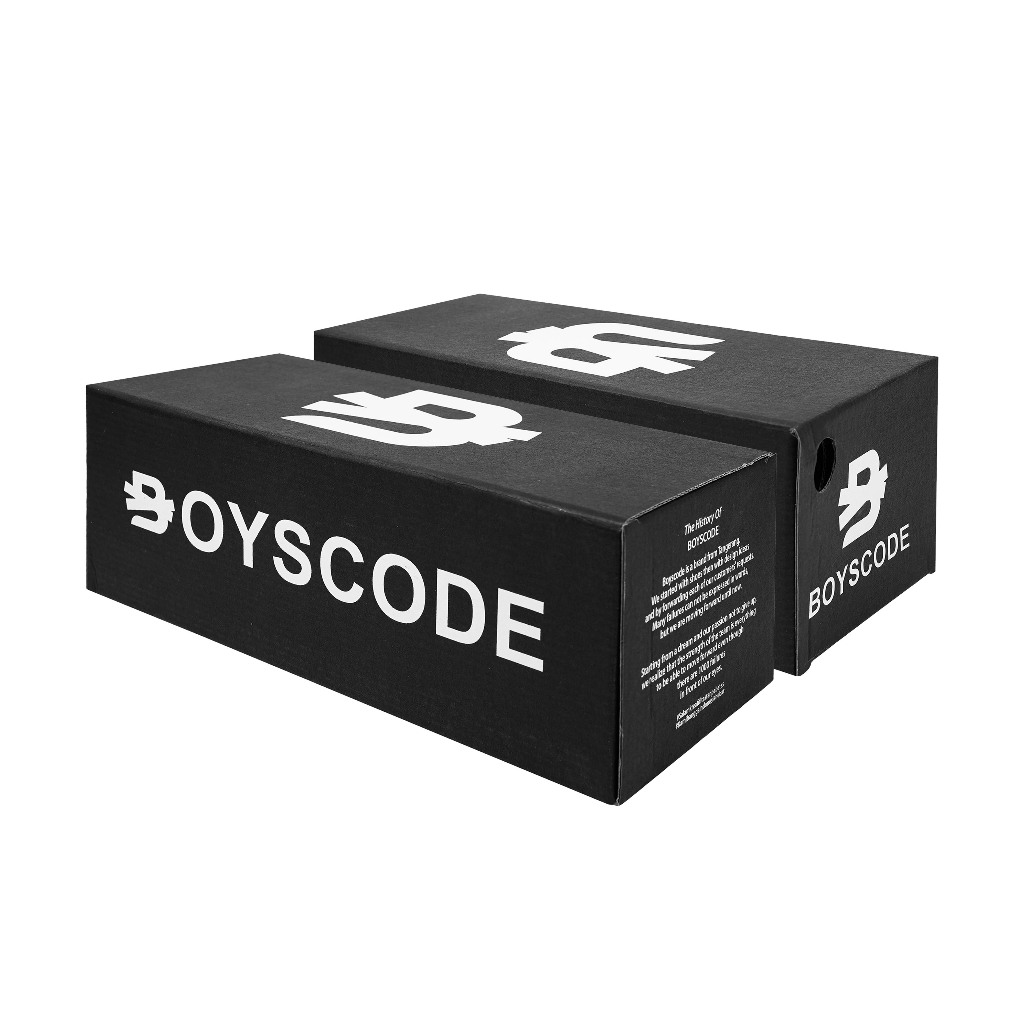 BOYSCODE Kardus Box Packaging Exclusive Hitam