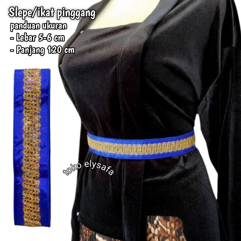 Slepe ikat pinggang kebaya