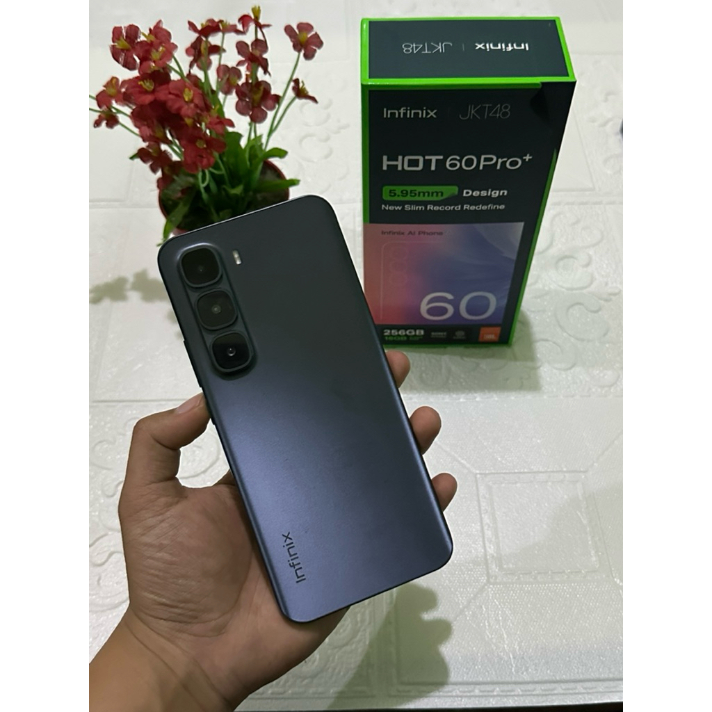 infinix hot 60 pro plus 8/256 SECOND FULLSET