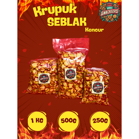 KRUPUK SEBLAK / KRUPUK SEBLAK KENCUR / KRUPUK SEBLAK CIKUR / SEBLAK CIKUR