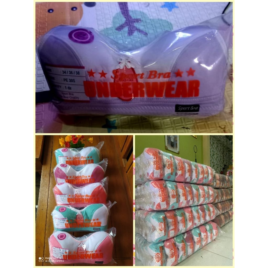 BRA REMAJA KOMBINASI (BRA JAMUR)  eceran/bijian Langsung Dari Pabrik
