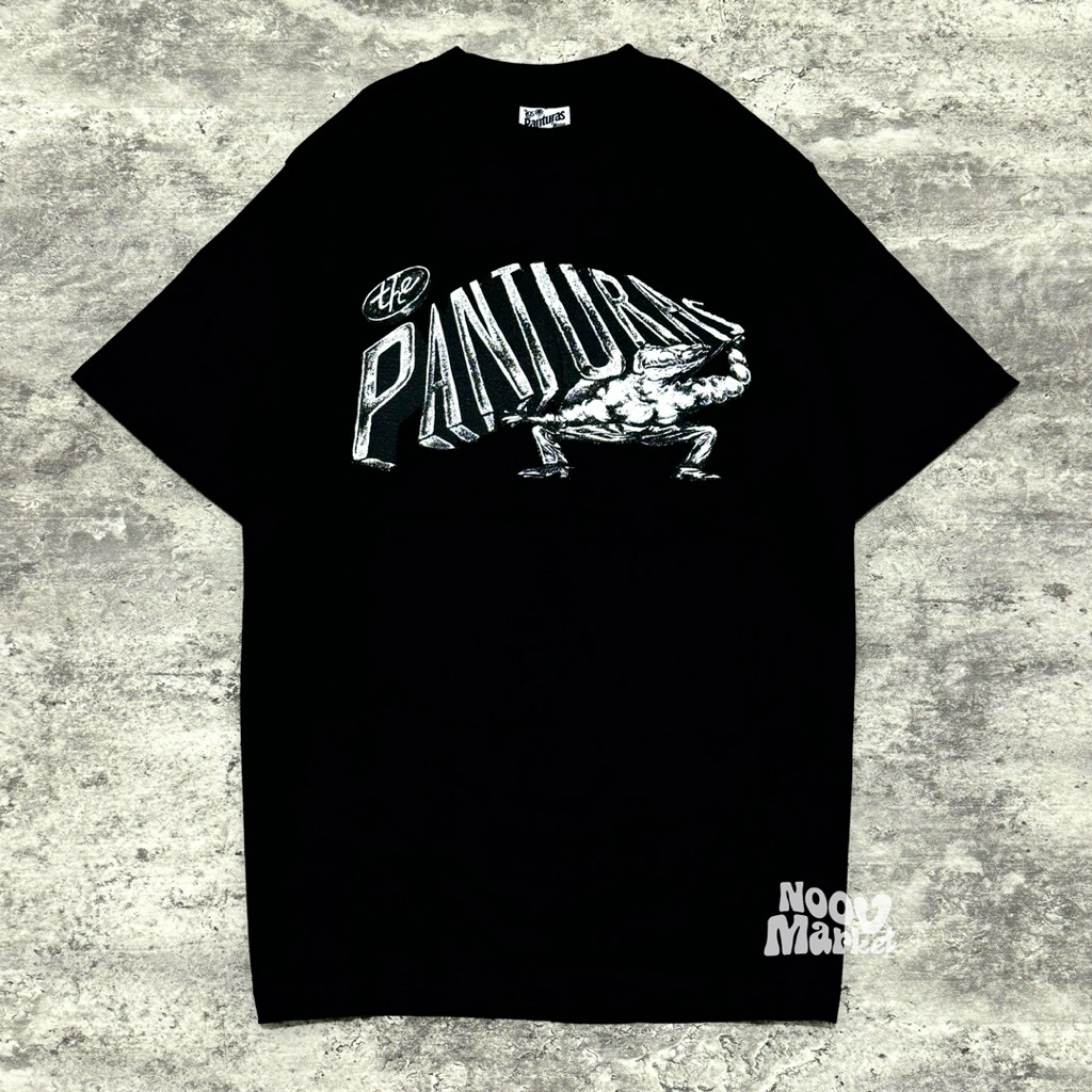 noov music merch The Panturas - Crocodile Gym Tshirt - Black | Official Merchandise | Noov Market Ka