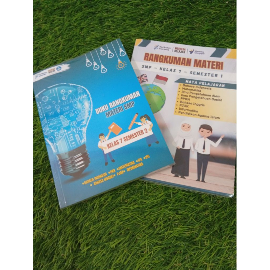 Buku Rangkuman Materi SMP Kelas 7 Semester 1 & 2 Kurikulum Merdeka Edisi Terbaru