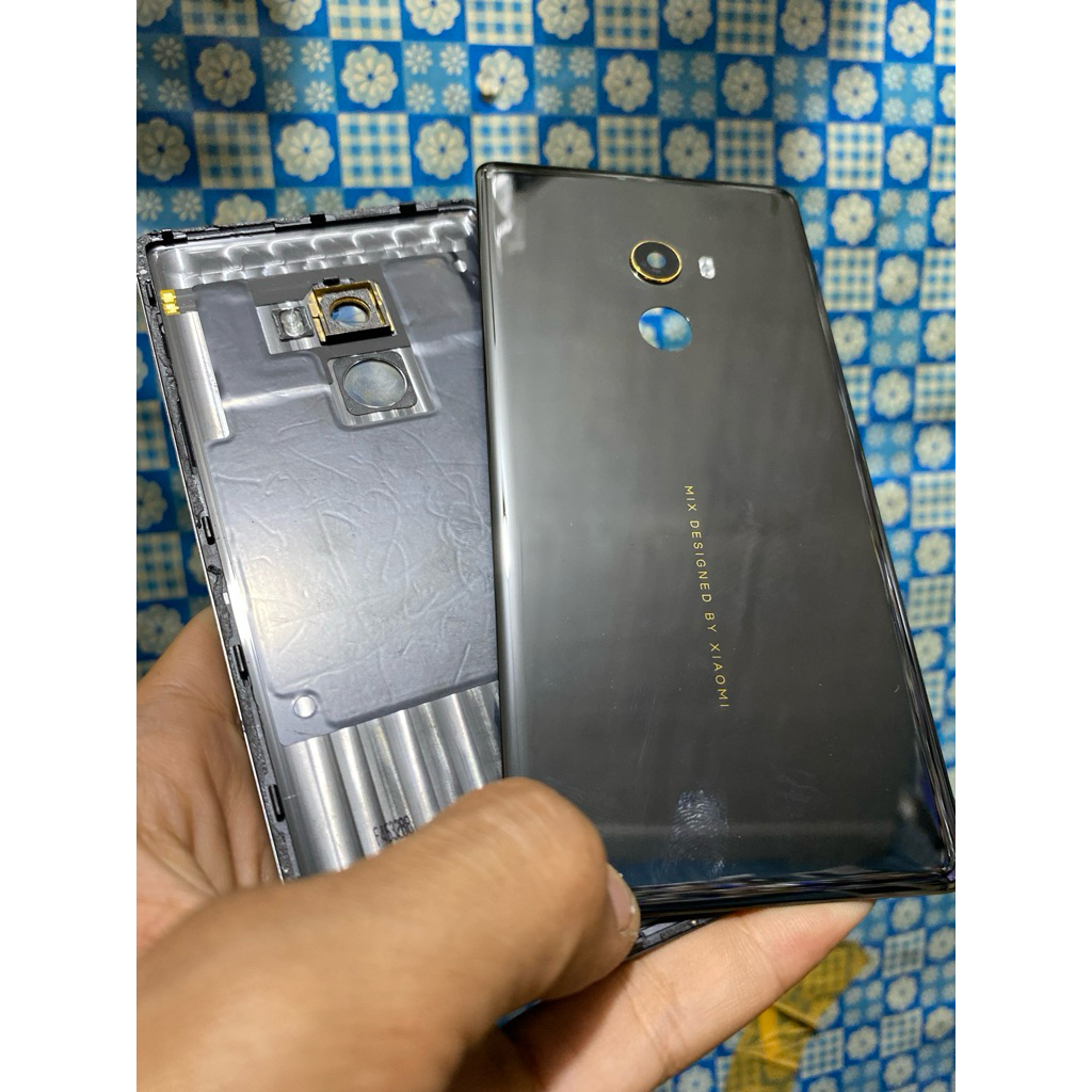 backdoor backcover tutup belakang mi mix 2 original copotan