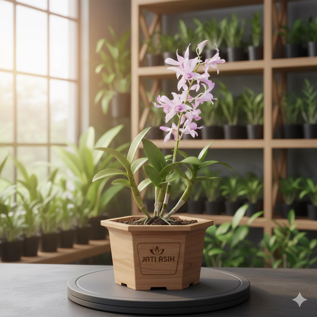 anggrek dendrobium chanel harum -JATI ASIH