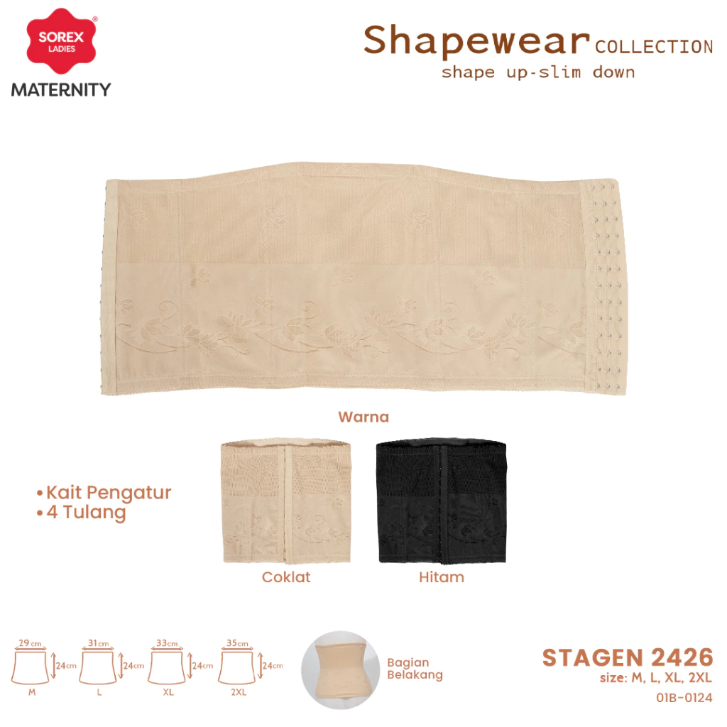 Korset Stagen Sorex 2426 Kait | Korset Pelangsing Perut | Korset Perut |fy