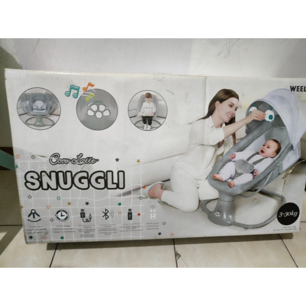 preloved snuggli ayunan bayi