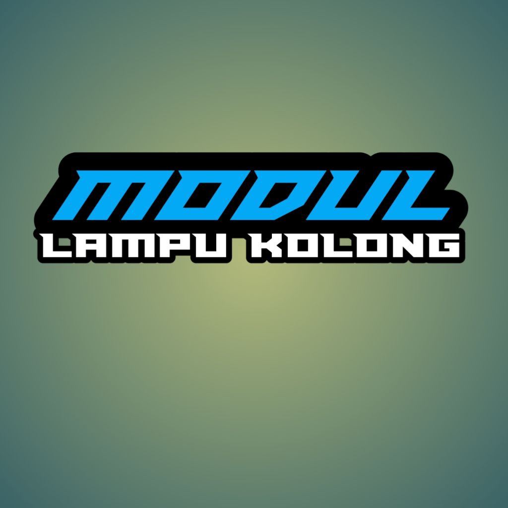 modul lampu kolong mobil ..