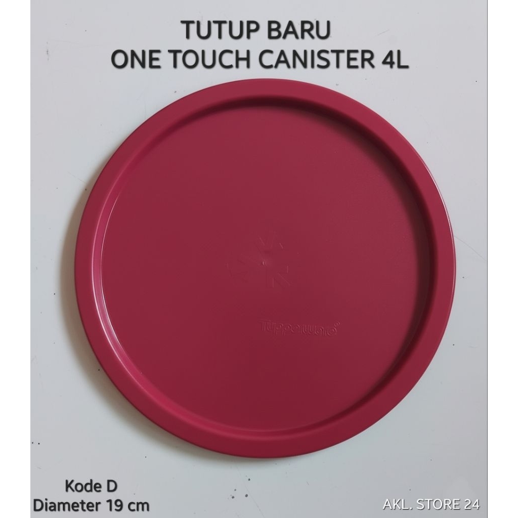 Tutup Mosaic Canister 4L // Toples // Tupperware baru