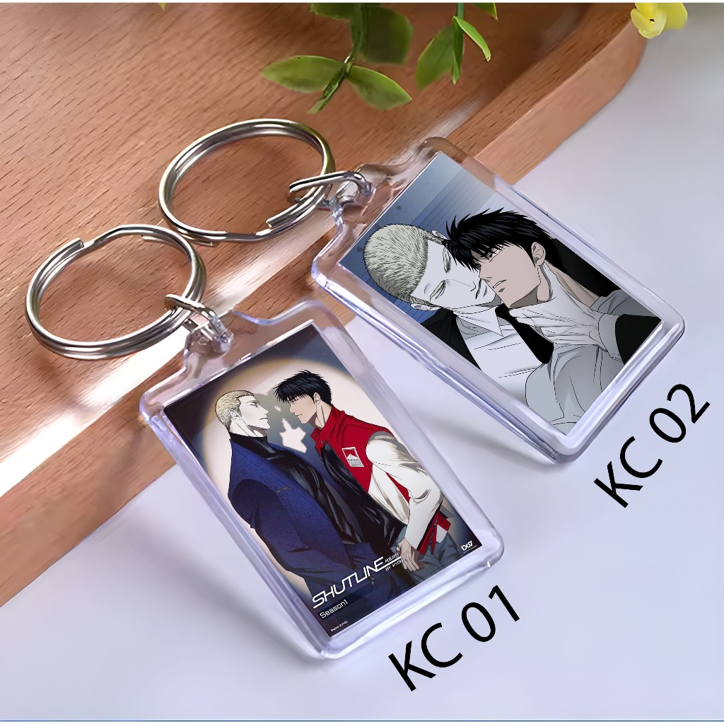 Keychain Manhwa Shutline jake gillan x shin - Ganci manhwa - Gantungan Kunci - jake gillan