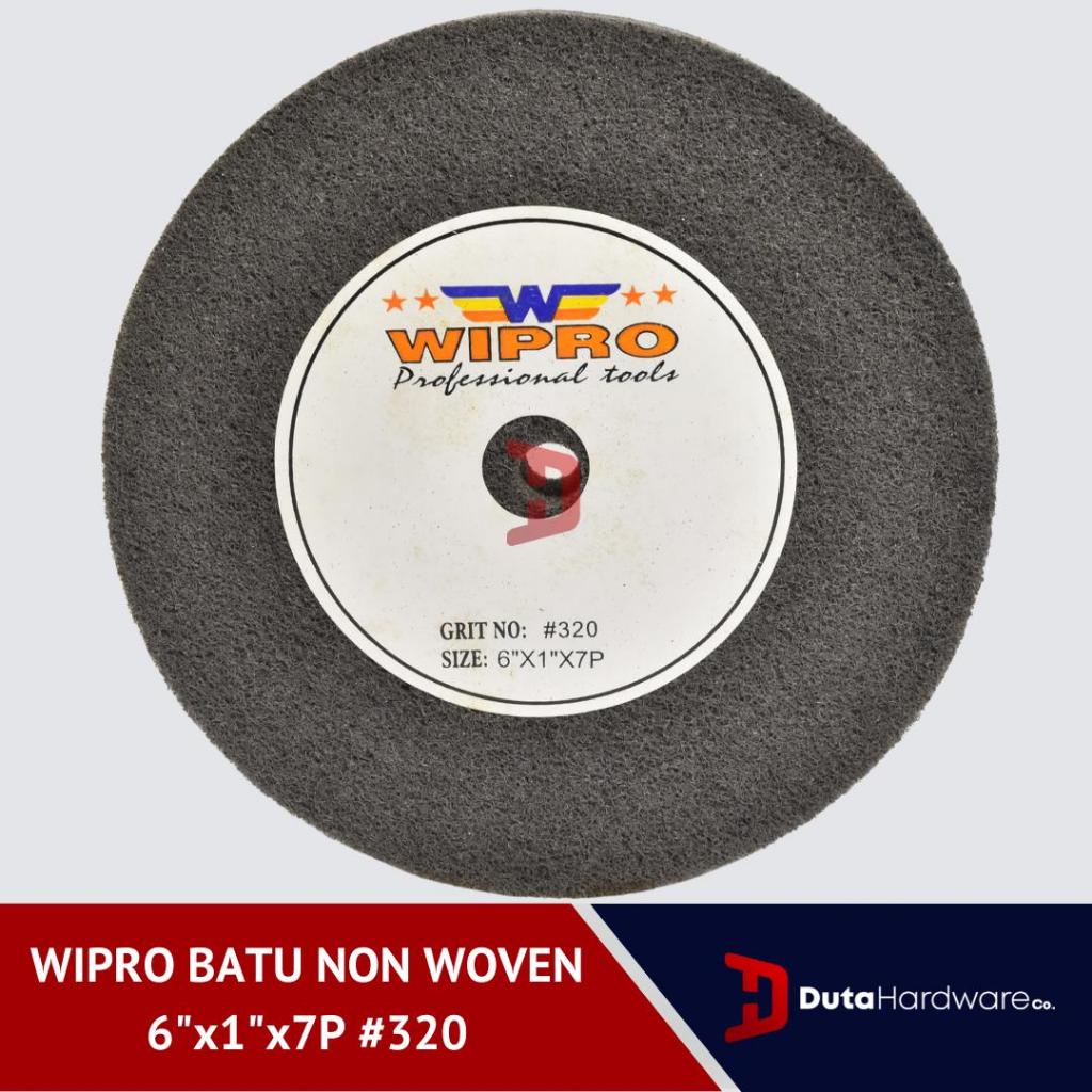 WIPRO - Batu Poles Stainless Non Woven 6"x1"x7P #320