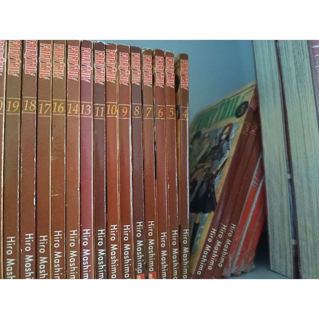 Komik FAIRY TAIL set 46 Buku kondisi sangat mulus bahkan ada segel, Fairy Tail terbitan Elex Gramedi