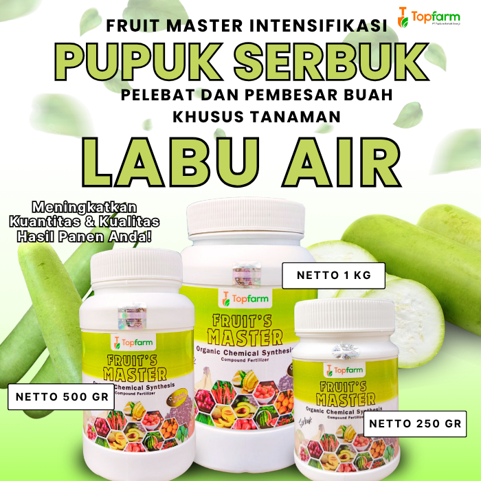 Pupuk Serbuk Labu Air / Pupuk Pelebat Labu Air / Pupuk Labu Air Cepat Berbuah Lebat / Pupuk Labu Air