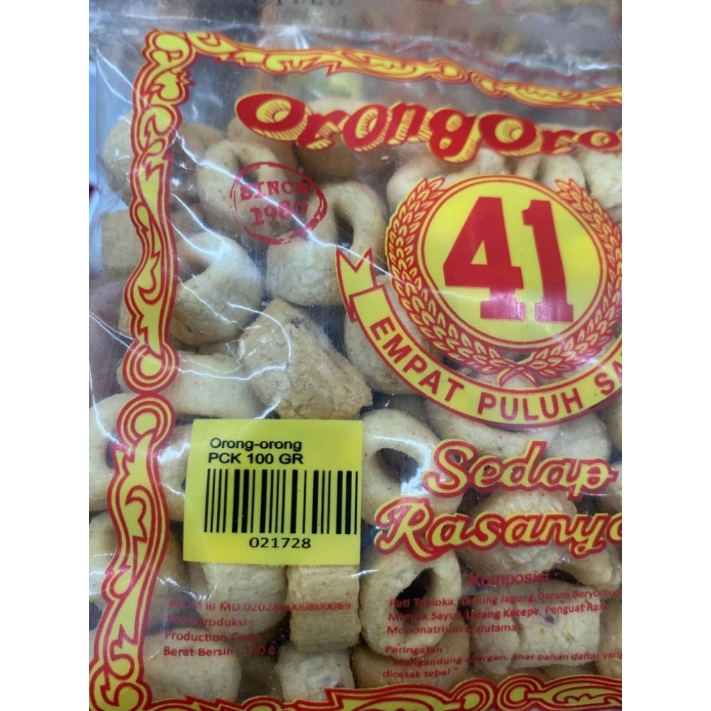 ORONG ORONG MEDAN 41 / ORONG ORONG