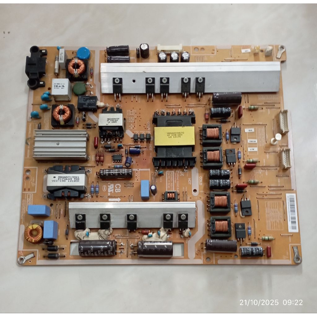 PSU POWER SUPPLY REGURATOR MESIN TV SAMSUNG UA46ES8000 (PSU SG46)