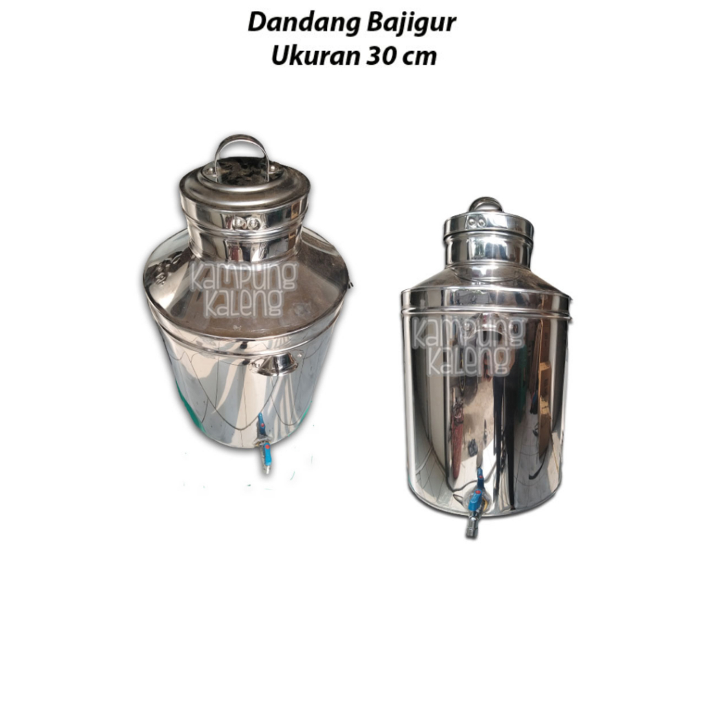 Dandang Bajigur Kran Ukuran 30 cm