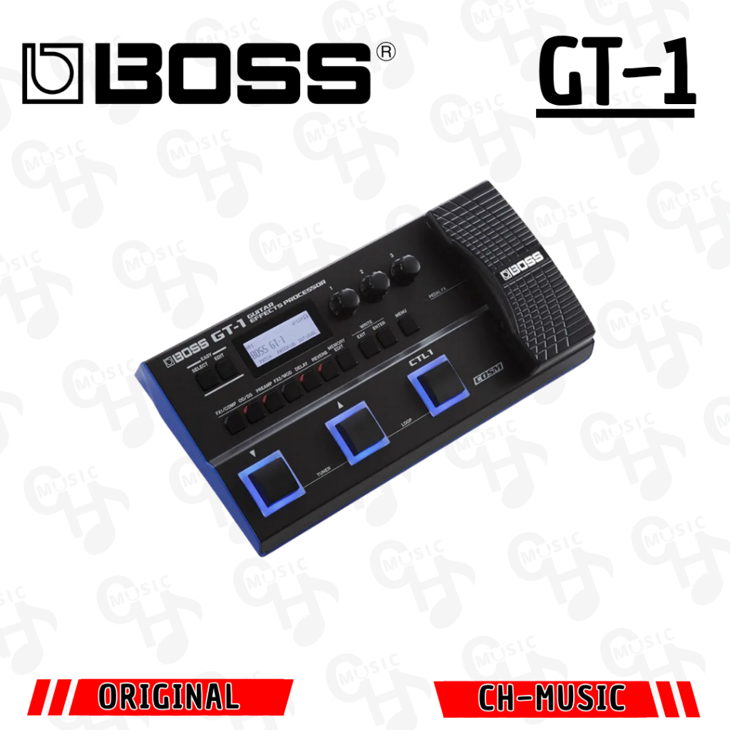 BOSS GT-1 Guitar Effects Processor Efek Pedal Gitar BOSS GT1