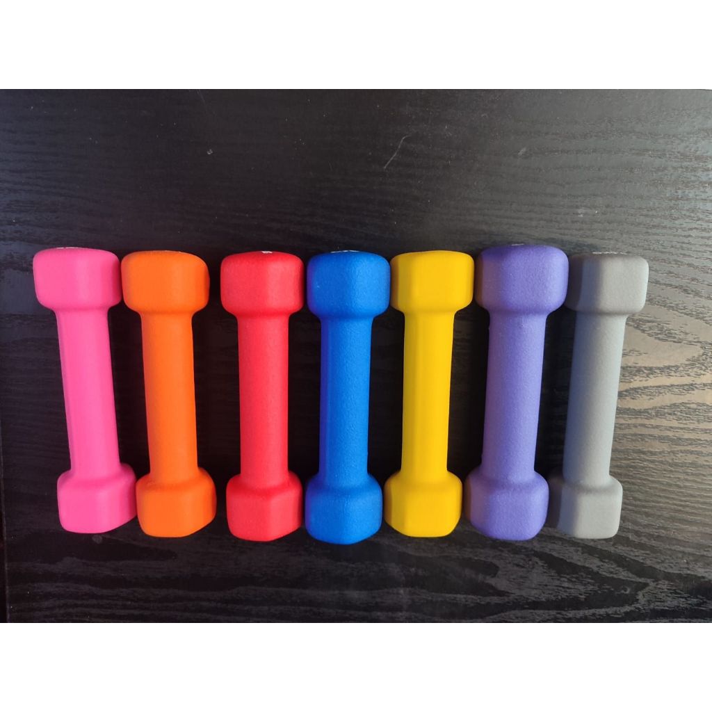 Dumble hexa warna warni 0.5kg / dumble mini 0.5kg (1pc)