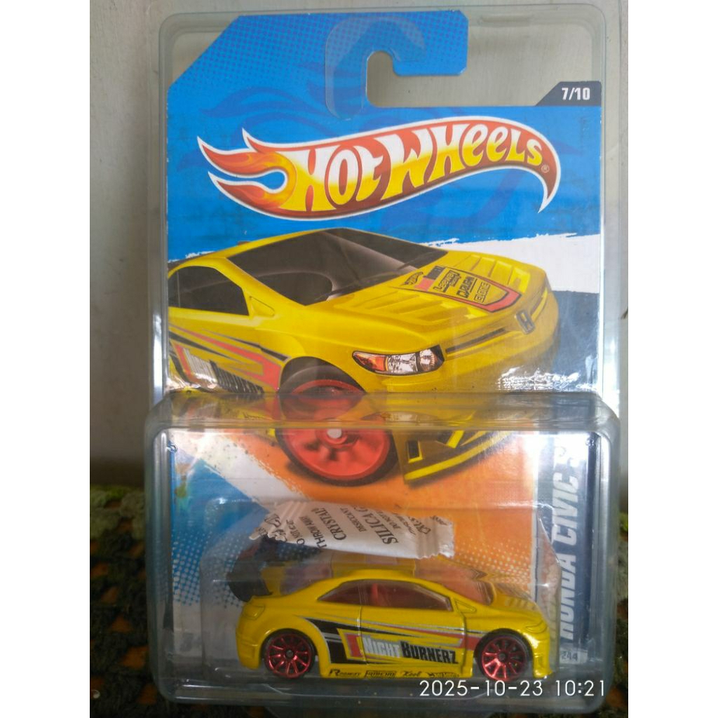 FREE PROTEKTOR & SILIKA HOT WHEELS " HONDA CIVIC SI "