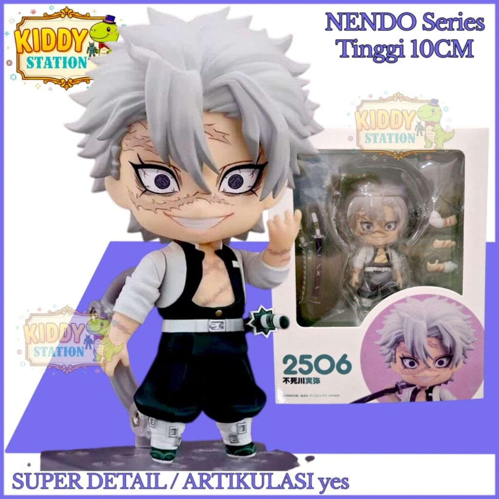NEW Nendoroid Sanemi Shinazugawa 2506 Demon Slayer Kimetsu no Yaiba Action Figure Anime Chibi
