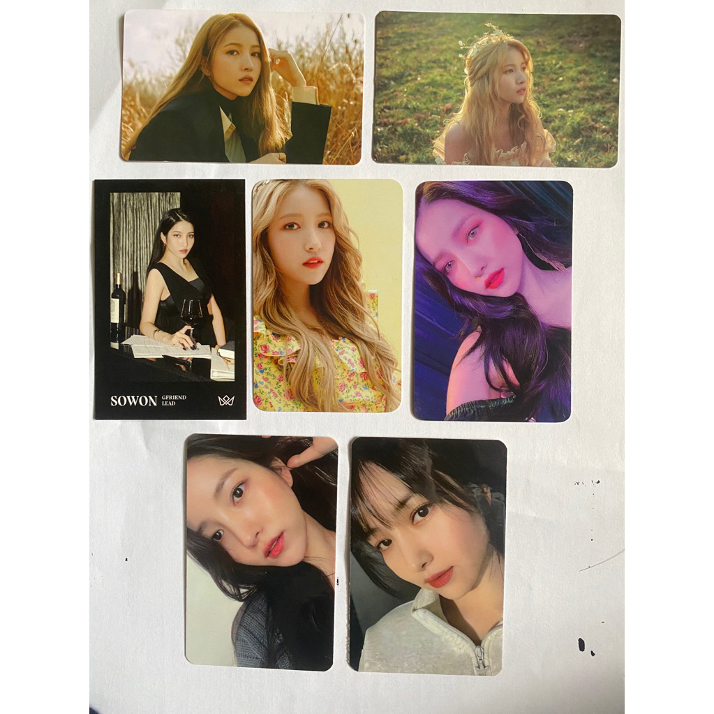 photocard sowon gfriend