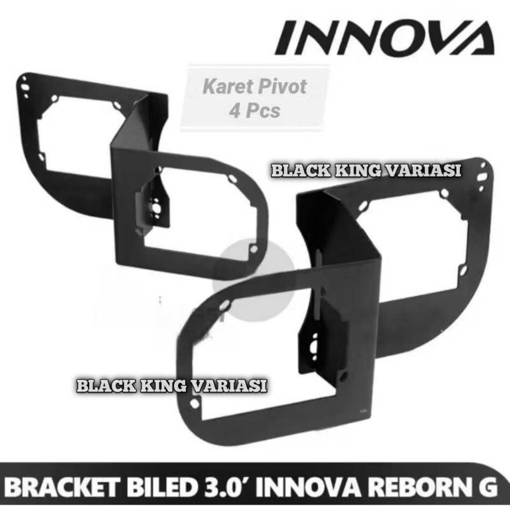 Breket Biled Innova Reborn 3 Inch Bracket Dudukan Lampu Biled Matrix Innova Breket Double Innova Bil
