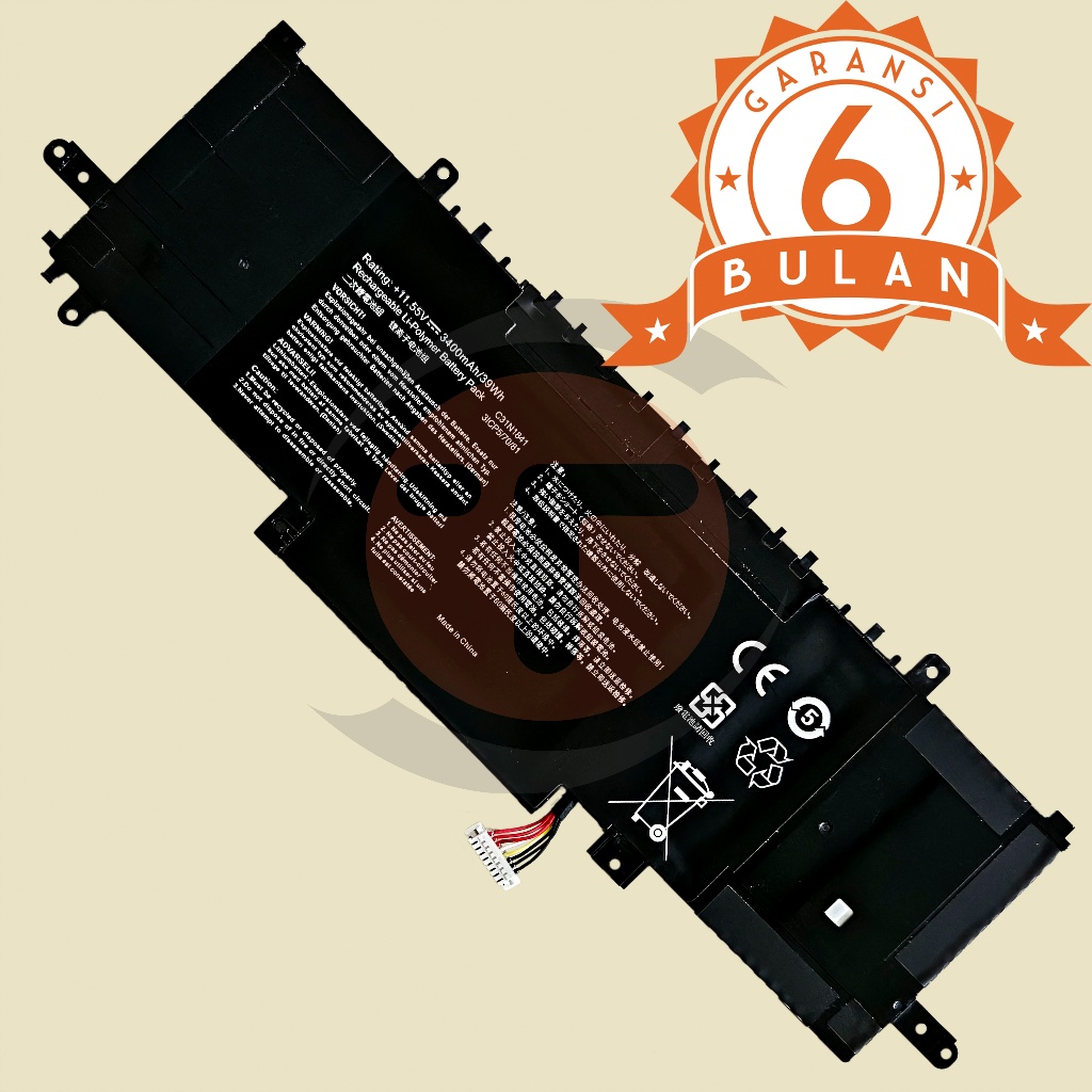 Baterai Untuk Asus ZenBook UX334 UX434 UM433 UM434 UX333FAC UX334FA UX334FL UX433FL UX433FLC UM433DA