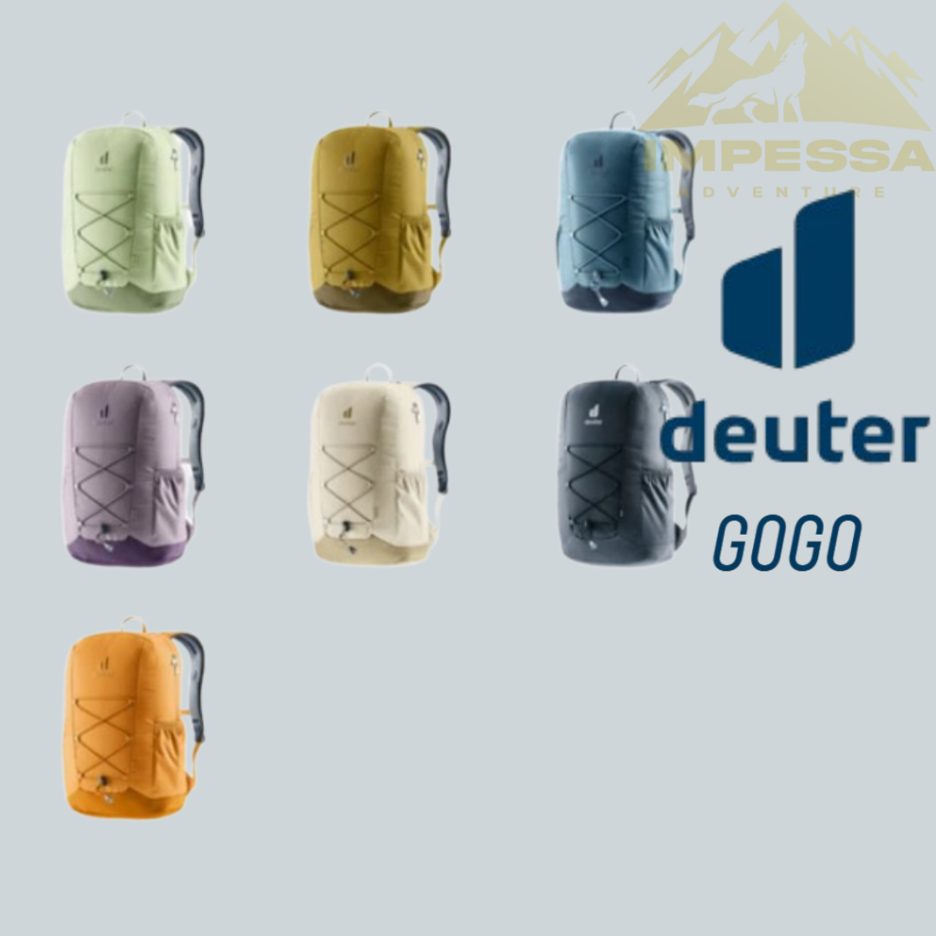 Deuter Gogo Backpack Original – Tas Gunung Outdoor Pria Wanita 25L | Daypack Ringan Stylish & Nyaman