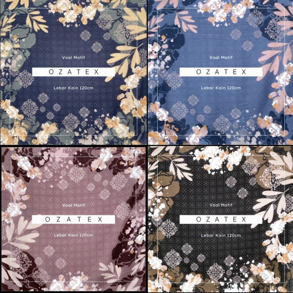 Kain Meteran - Kain - VOAL PREMIUM - Ukuran Hijab 120x120