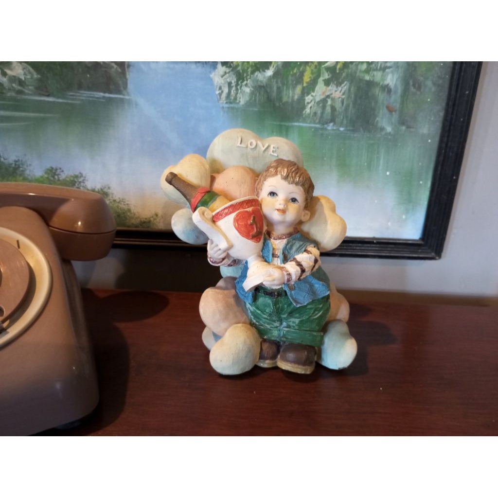 Pajangan Patung Boneka Antik Vintage