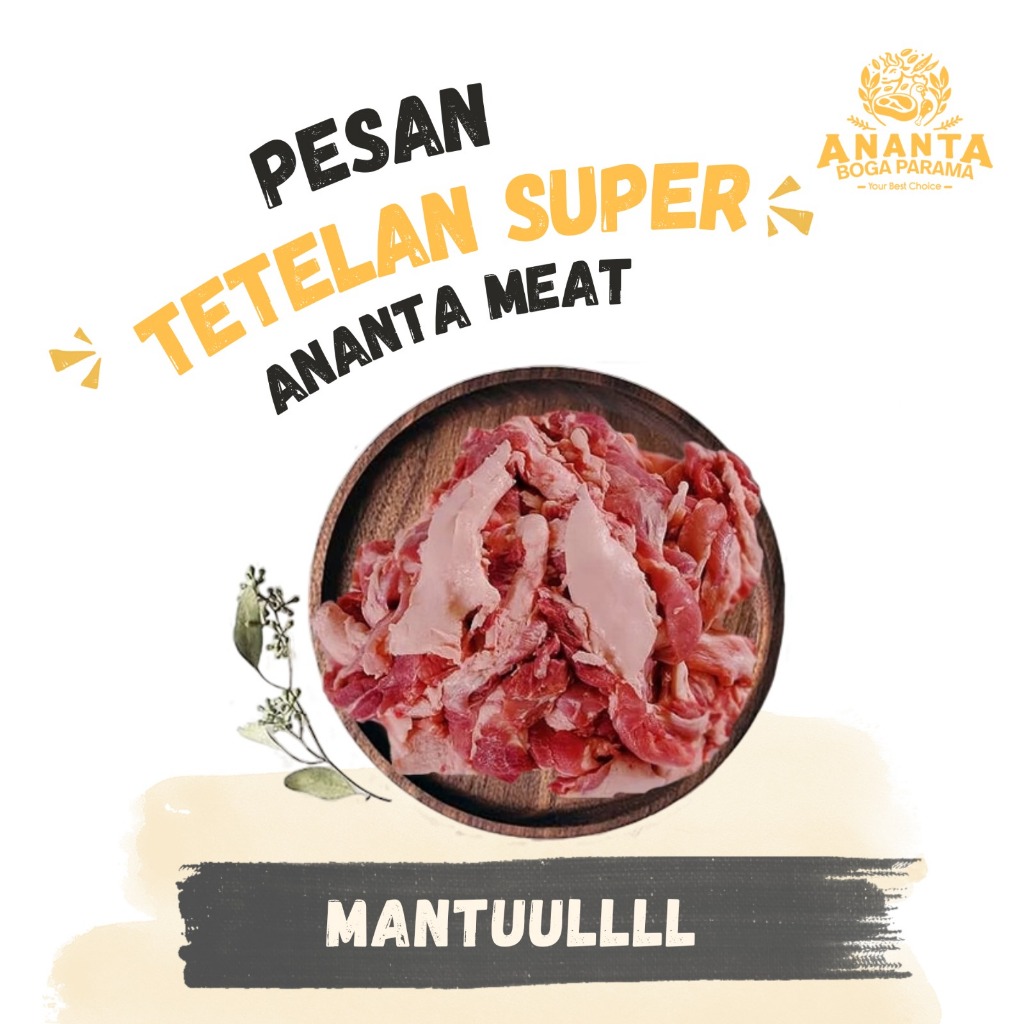 Beef Rawonan Frozen 1kg/Daging Rawonan Tradisional food Import Halal