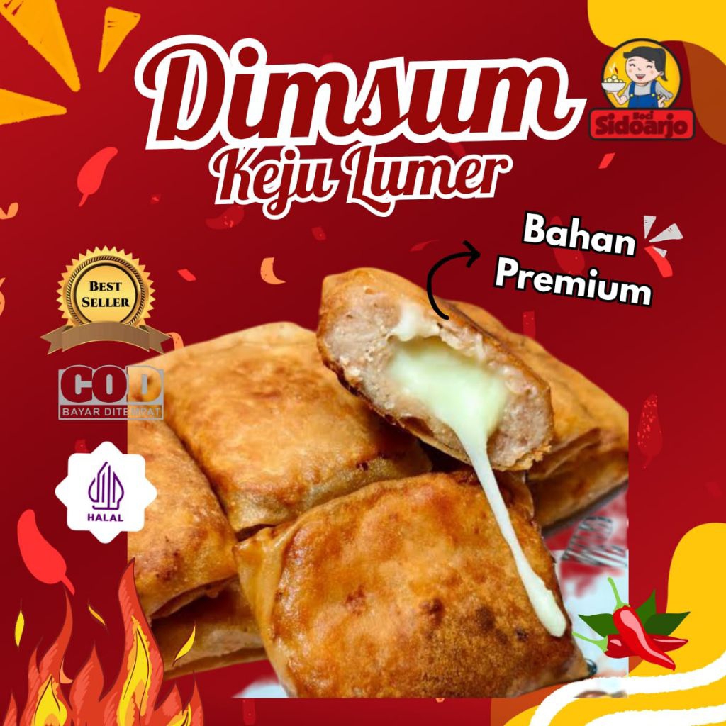 Dimsum Goreng Keju Lumer Free Saos Dimsum Mentai Boci Sidoarjo ZF