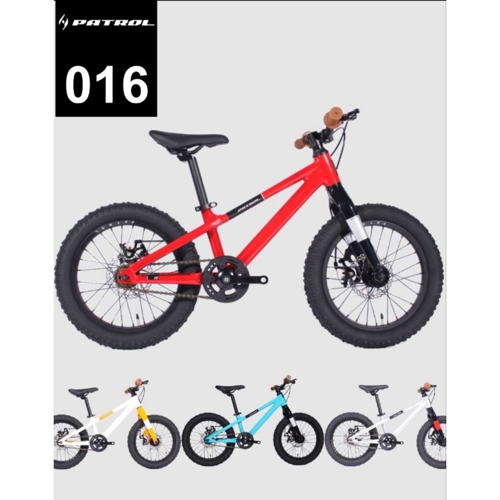 Sepeda Patrol Kids 016 16 inch - MTB Anak - Kids MTB