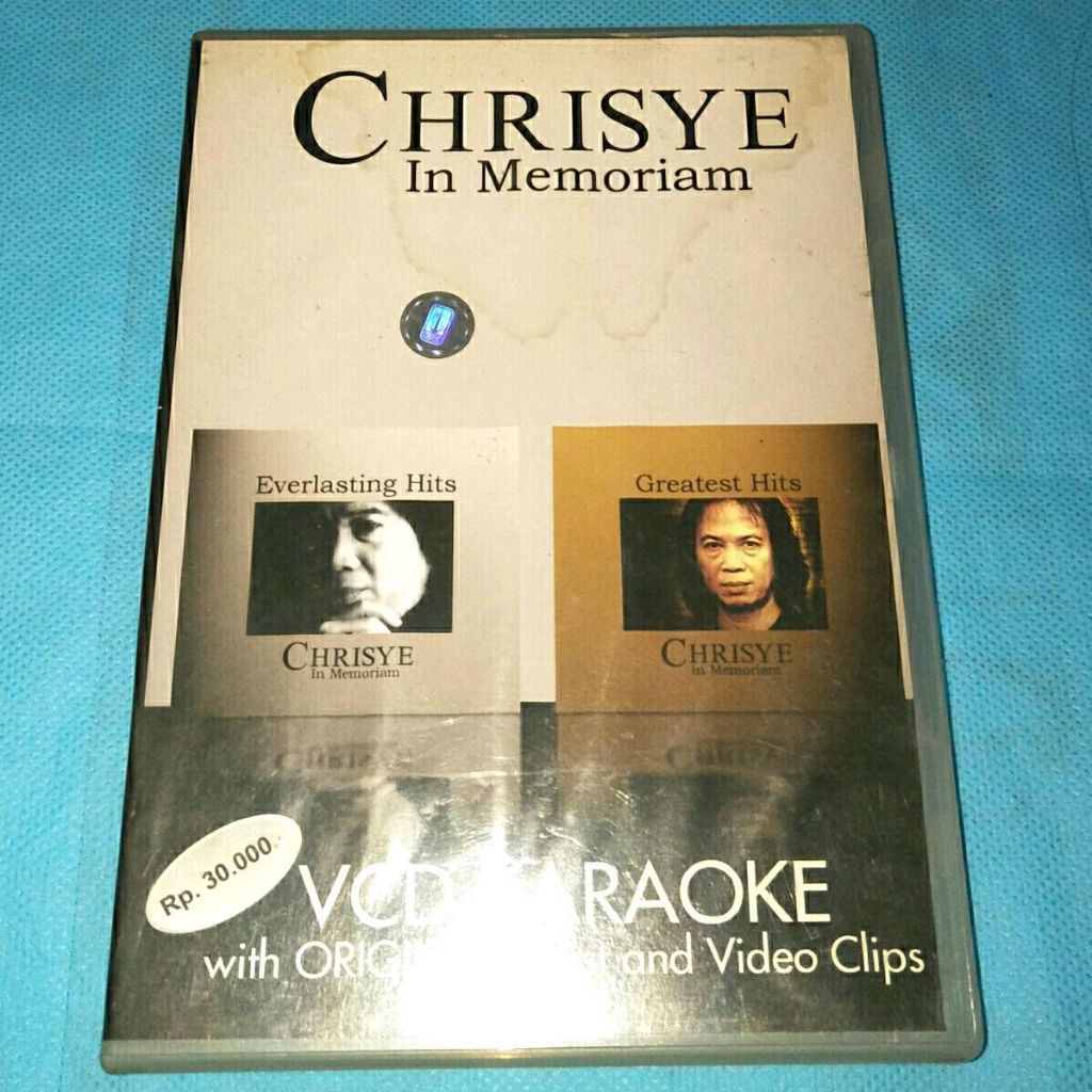 VCD Chrisye In Memoriam with Original Artist And Clips V CD Karaoke