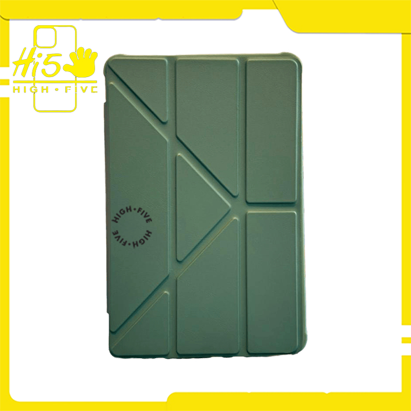Casing GREEN iPad Lipat Magnet Stand – Smart Clear Case Auto lock for iPad 11 A16 2025 - iPad Air5 1