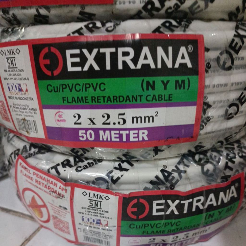 Kabel Extrana NYM 2x2.5