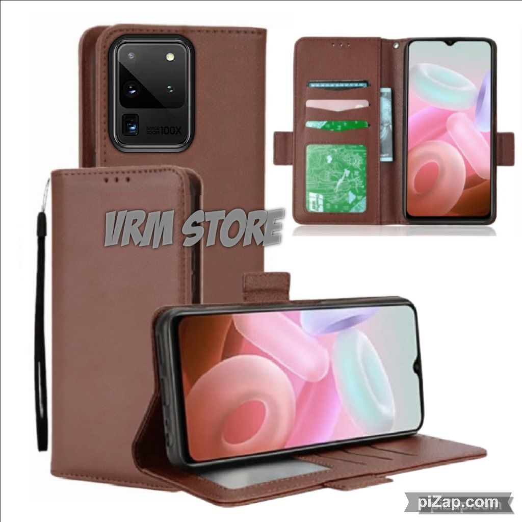 Case Dompet Hp Samsung S20 Ultra Case Dompet Casing Hp Flip Kulit Case Wallet Leather Cover