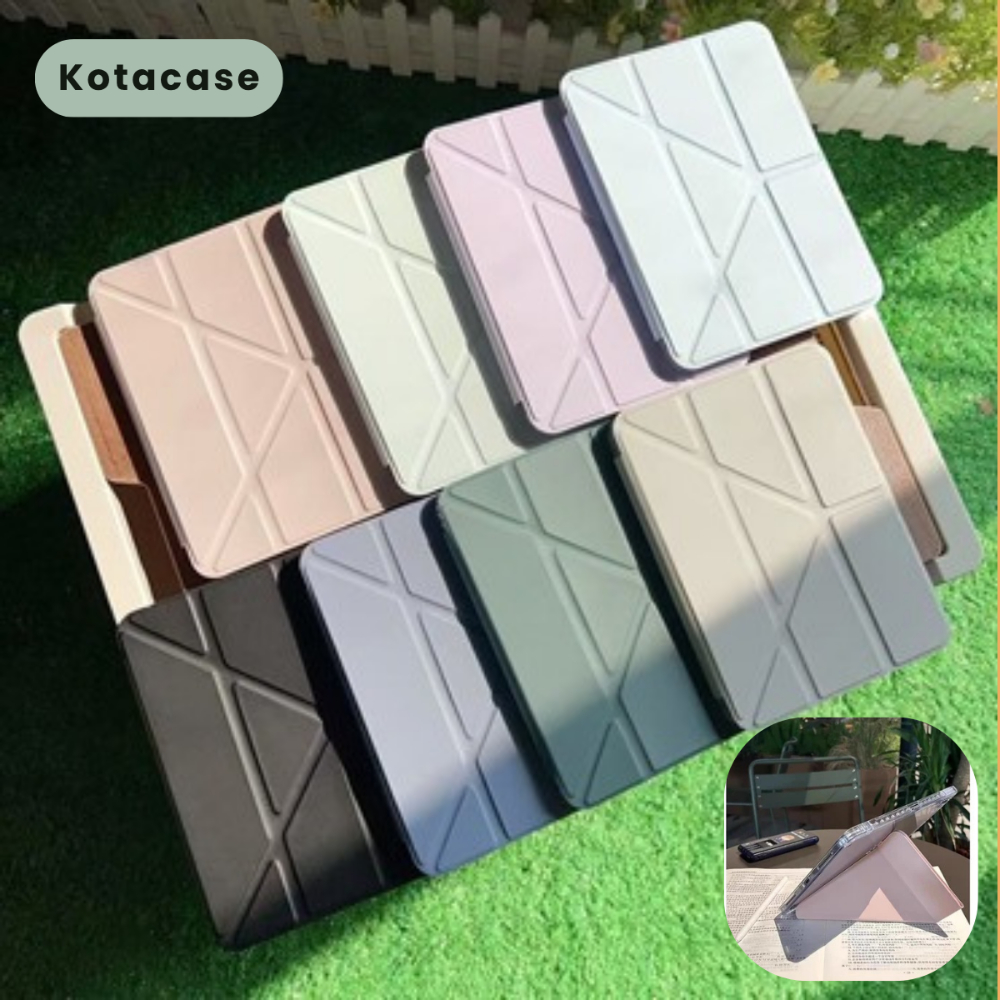 Case Lipat 3Y Folding For iPad 7 8 9 10.2 2019/ 2020/ 2021/ Pro/ Air 3 10.5 | Pro 11/ Air 4/ Air 5/ 
