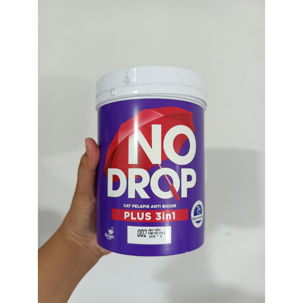cat tembok nodrop 3in1 1kg