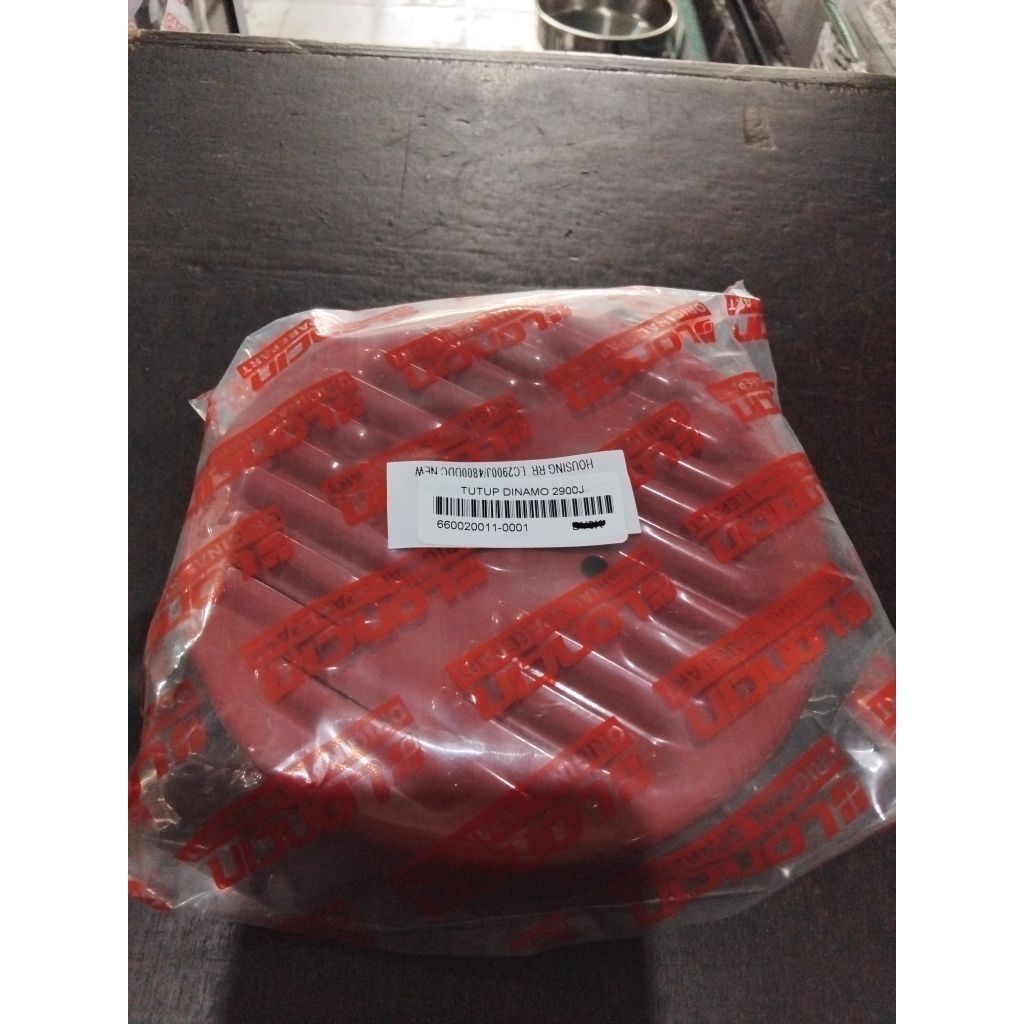 TUTUP DINAMO MESIN GENSET LONCIN LC 2900J / COVER HOUSING RR SENSET LONCIN LC 2900J ORI