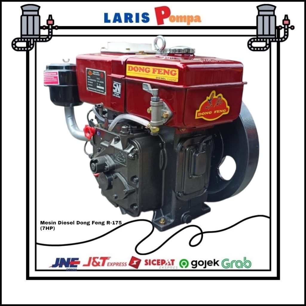 Mesin Diesel Dong Feng R-175 (7HP)