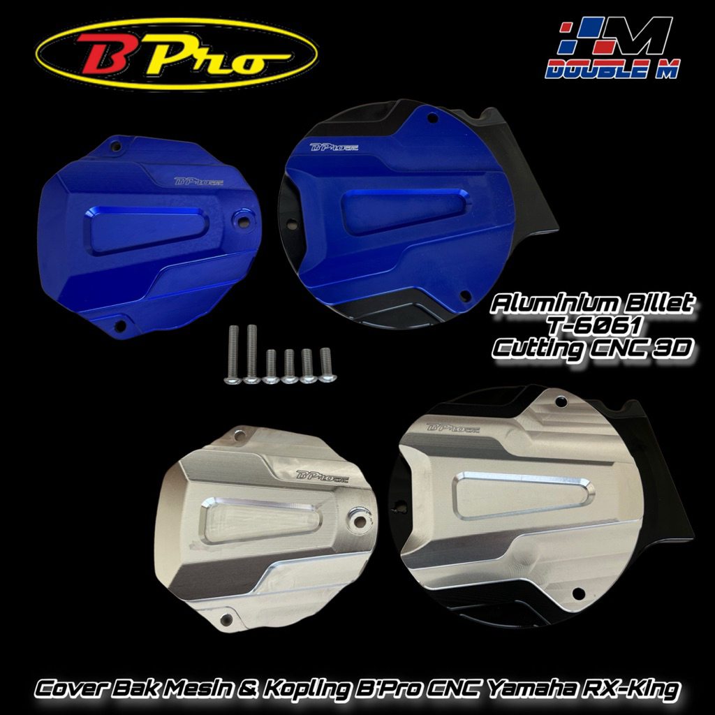 Cover Tutup Bak Blok Mesin BPRO CNC Yamaha RX King RXKing