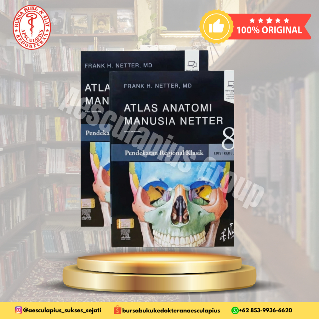 Atlas Anatomi Manusia Netter Ed.8, PM