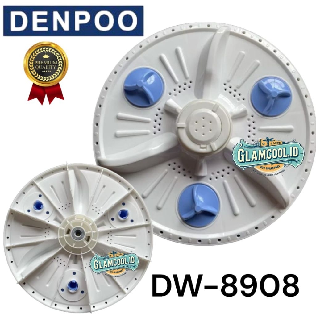 DEBPOO DW-8908 PULSATOR MESIN CUCI DENPOO DW8908 BALING BALIMG