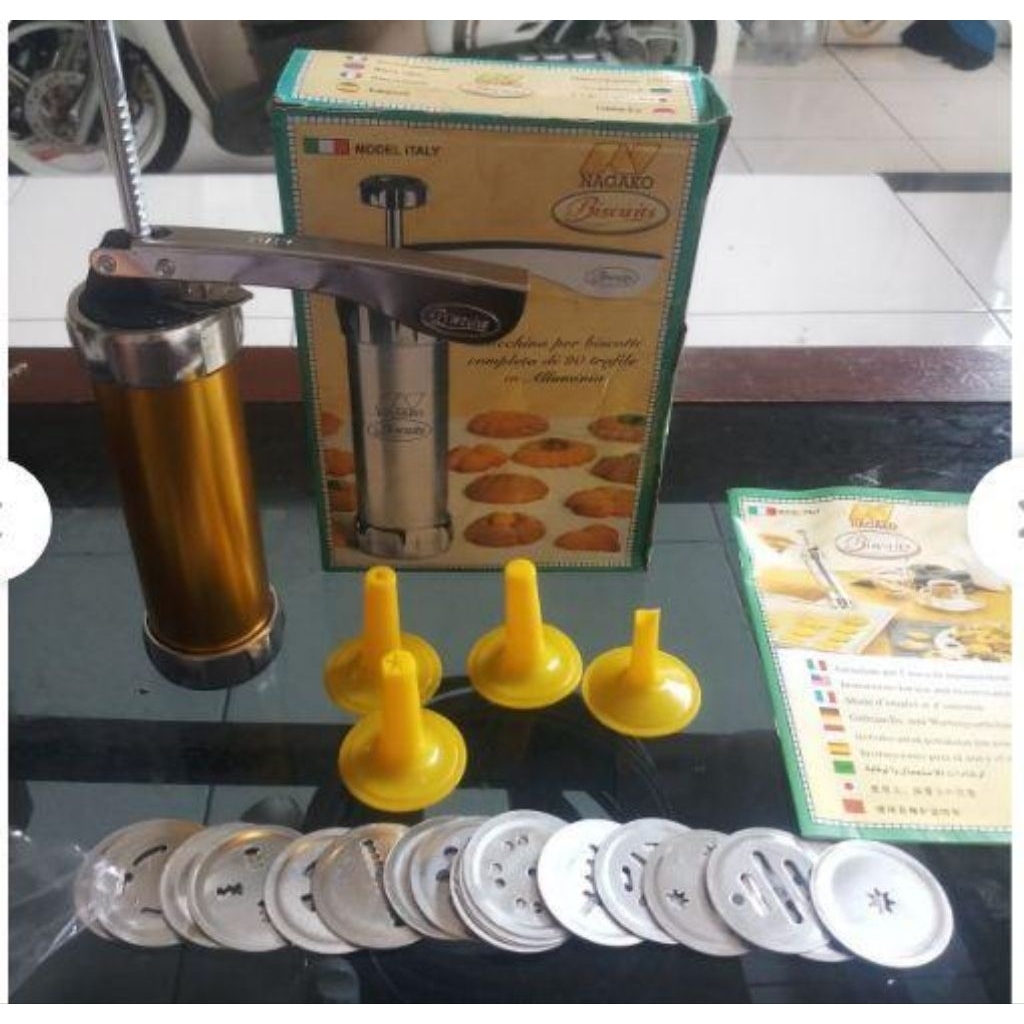 Alat cetak biskuit , cetak kue kering , biscuit & cookie maker nagako